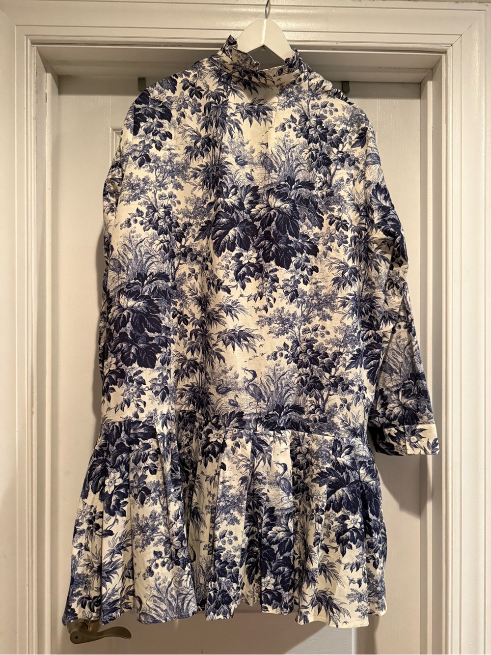Tuckernuck Navy Blue Toile Tate Dress - Picture 3 of 11